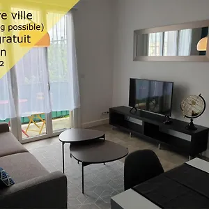 Appartement Cosmao - Grand 2 Pièces Moderne&cosy Proche De La Gare Et Du Centre, Lorient